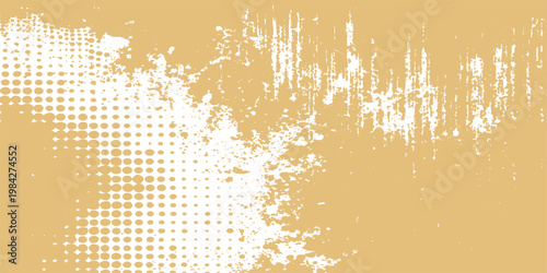 Abstract grunge background in a warm, earthy tone, featuring a textured design with a worn, distressed effect, creating a vintage or retro feel.