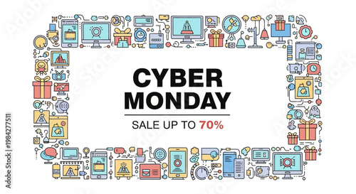 Cyber Monday Sale Shopping Discounts Online.