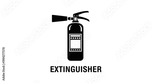 Fire extinguisher safety equipment device.