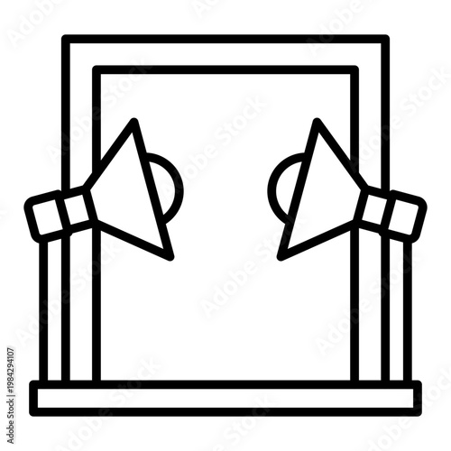 Studio lighting Icon