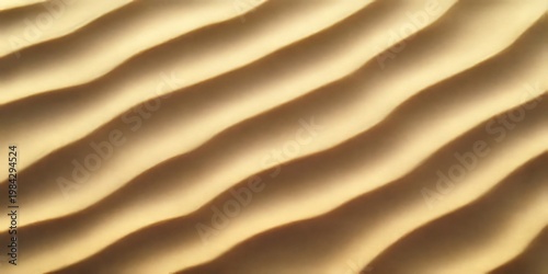 Abstract Natural Sand Wave Pattern Texture for Background in Warm Summer Beach and Desert Landscape