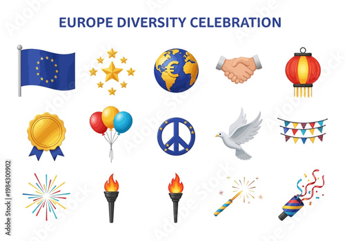 Celebrating European Diversity and Unity A Collection of Symbols for Global Connection and Peace