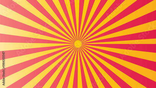 Vibrant circus background dynamic sunburst pattern for entertainment shows and festive designs