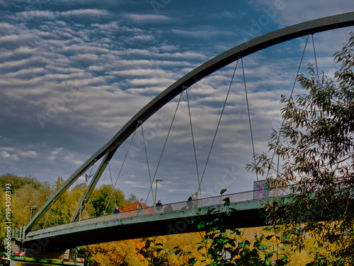 Arthur-von-Weinberg-Steg in Frankfurt Fechenheim