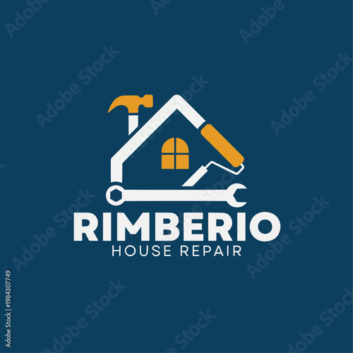 real estate or architecture logo with graphics
