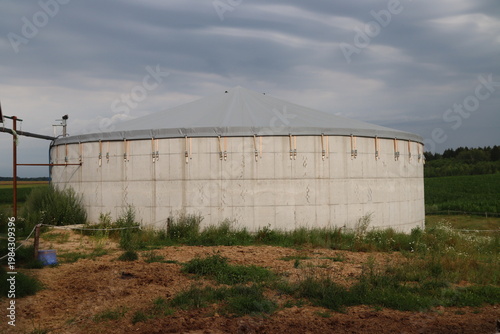 Naklejka silage tank