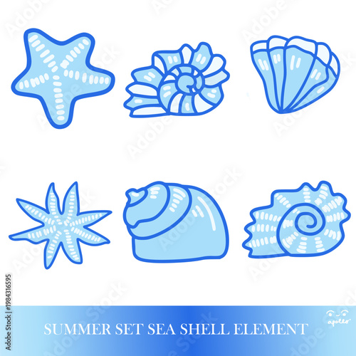 Seashell Summer set