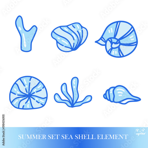 Seashell Summer set