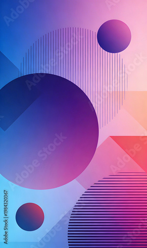abstract background with circles