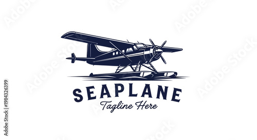 Seaplane Aircraft Water Landing Vehicle.