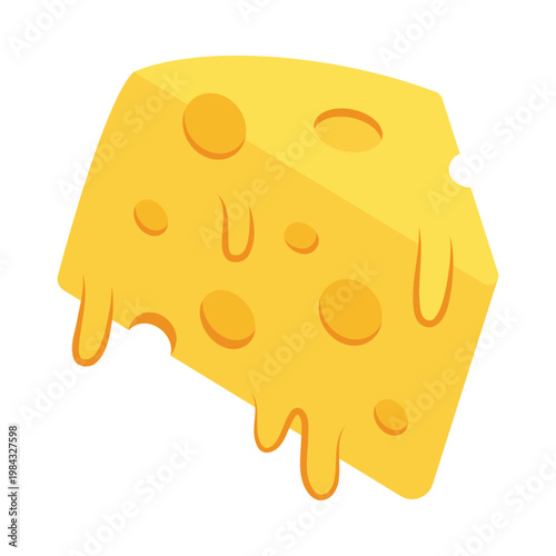 Cheese  vector Flat Icons Eps 10 File