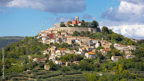 Konstfotografi Blick auf Motovun