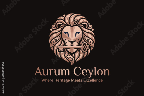 Fotografía Aurum Ceylon where heritage Meets Excellence vector art illustrator