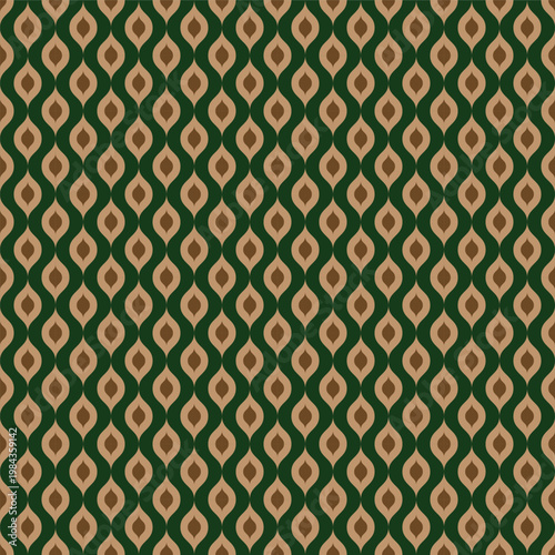 Ogee pattern, flawless design, textile, fabric, wallpaper, background