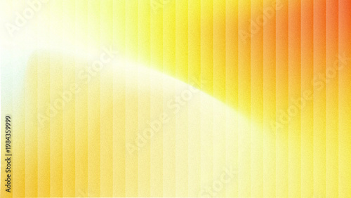 Warm sunbeam orange and yellow grainy gradient featuring vertical ribbed glass texture for seasonal marketing banners