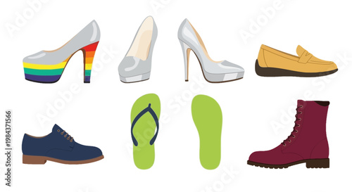 Variety of Stylish Women's Shoes and Boots Collection