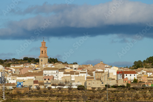 VISTA DE LA POBLACIÓN DE ALCUBLAS. VALENCIA. ESPAÑA