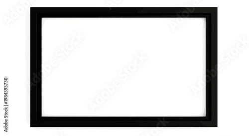 Black rectangle frame border.