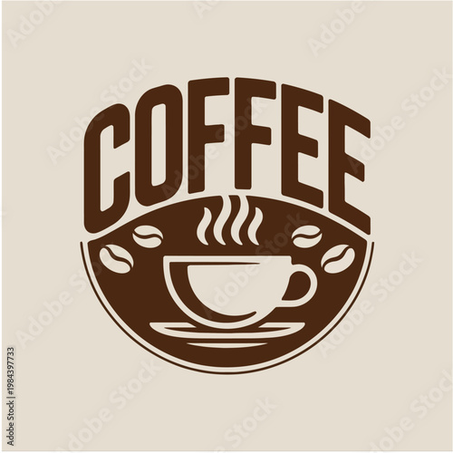 coffe logo vector illustration