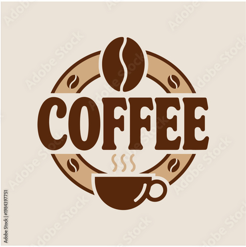 coffe logo vector illustration