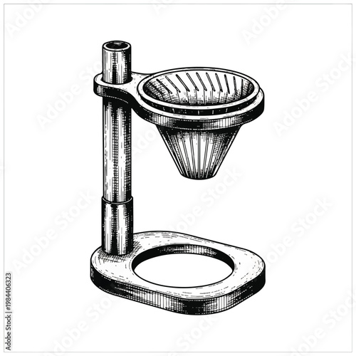 Vintage manual kitchen juicer machine.