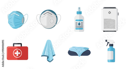 Personal Protective Equipment and Sanitization Supplies Collection