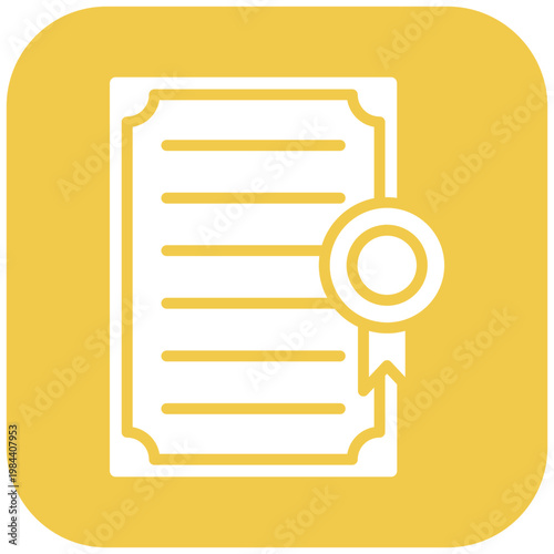 Certificate Icon