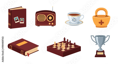 Vintage Board Games and Classic Items for Leisure and Nostalgia
