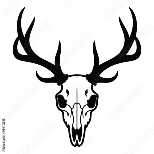 deer head vector