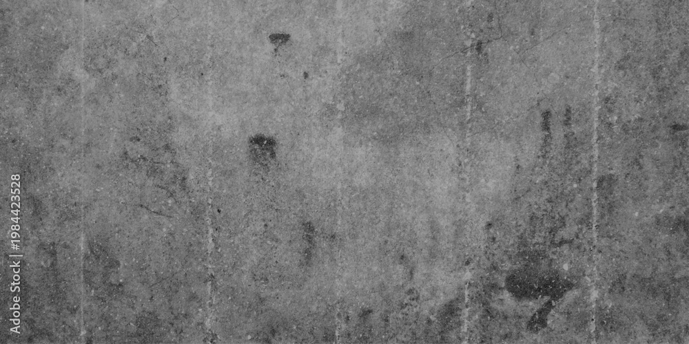 Fototapeta premium White gray concrete stone cement wall surface texture backdrop. Old grunge wall with scratches and cracks. Stone texture for painting on ceramic tile grunge background texture in wide banner format.