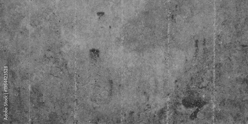 White gray concrete stone cement wall surface texture backdrop. Old grunge wall with scratches and cracks. Stone texture for painting on ceramic tile grunge background texture in wide banner format.