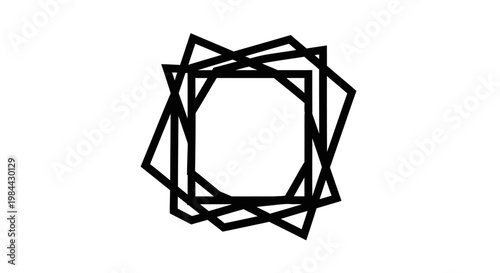 Geometric shapes forming a circle.