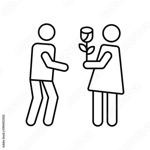 Giving Flower Vector icon which can easily modify or edit