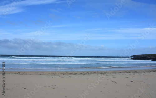 Tranquil Views of Eoropie Beach in Scotland