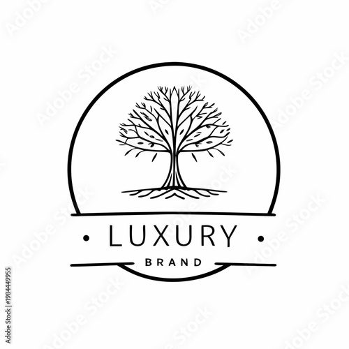 vector illustration of a tree