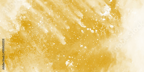 Experience the warmth and artistic appeal abstract yellow watercolor paper texture background. A vibrant watercolor painting with yellow and white tones. Abstract watercolor drawing on a paper image.	