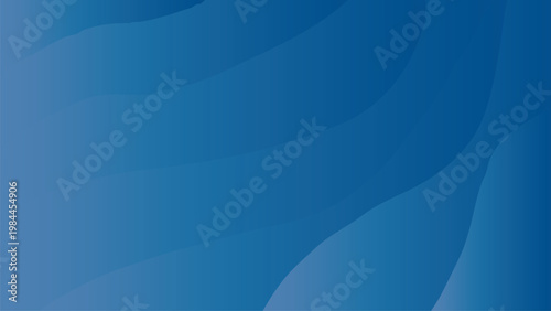 Abstract Blue Gradient Background with Flowing Topographic Lines, Art & Illustration