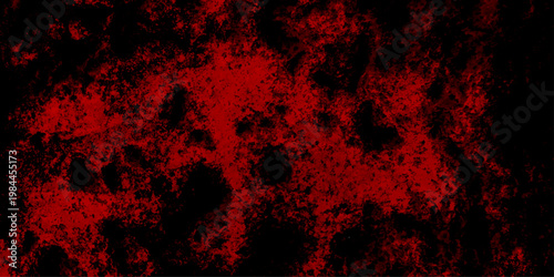 red horror scary background. Abstract Watercolor red grunge background painting. dirty rustic fire red texture. Abstract image of red fire or flames with sparkles. dark slate background toned clas	