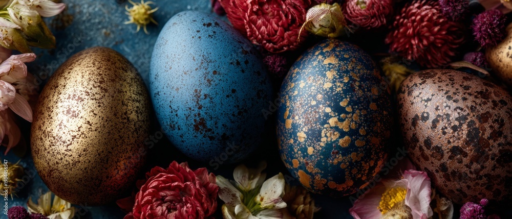 Obraz premium Delicate easter dream: soft hues and natural charm. High-end fashion. Exquisite easter layout with bold hues and detailed flourishes. Elegant outfit. Fashion editorial.