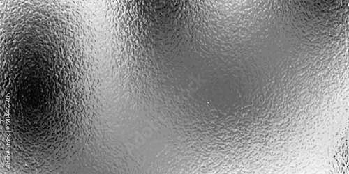 Silver foil texture background with light reflection. Vector realistic illustration of chrome metal surface with glitter gradient effect, abstract shiny texture, translucent glass, platinum wallpaper
