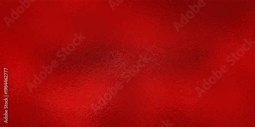 Red foil paper decorative texture background for artwork. Metallic red background foil paper for Christmas background wrapping paper design for Christmas gift, shiny vintage grunge background texture.