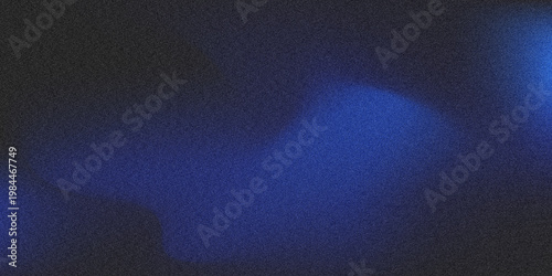 Abstract blue blurred gradient background with soft glowing light shapes, smooth neon texture on dark backdrop, modern minimal artistic wallpaper for creative digital design use