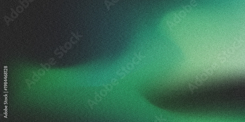 Abstract green glowing blurred gradient background with soft neon light shapes, smooth dark texture, modern minimal artistic wallpaper for creative digital design and fresh nature inspired backdrop