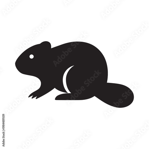 Black Squirrel Silhouette Icon on White Background Minsquirrel, black squirrel, squirrel silhouette, squirrel icon, squirrel symbol, squirrel logo, squirrel vector, squirrel clipaimalist Animal Design