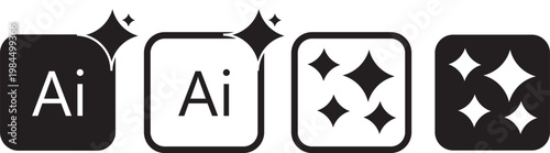 Ai icon set and vector set for free