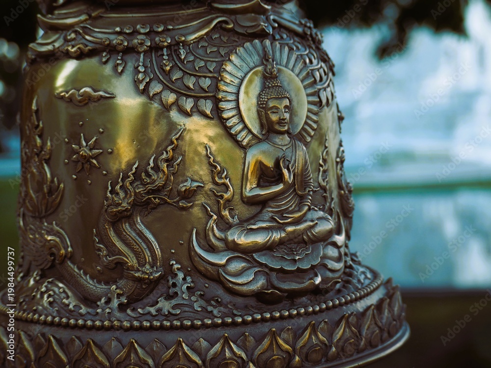 Fototapeta premium Buddha Bell