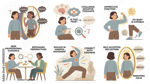 People engage in therapy sessions for mental health wellness and anxiety support.