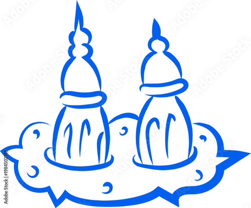 Vintage Salt Shaker Food Utencils