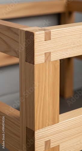 Wooden Furniture Joint - Precision Craftsmanship and Design.
