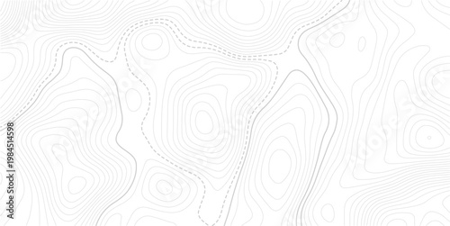 Light topographic topo contour map background.Grid map. Abstract vector illustration.contour background.